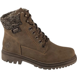 Rieker Γυναικεία Αρβυλάκια Suede Σοκολατί Y7621-25
