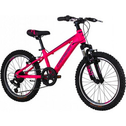 Carrera Junior 2026 Παιδικό Mountain Bike 20" με 7 Ταχύτητες Ροζ Μωβ