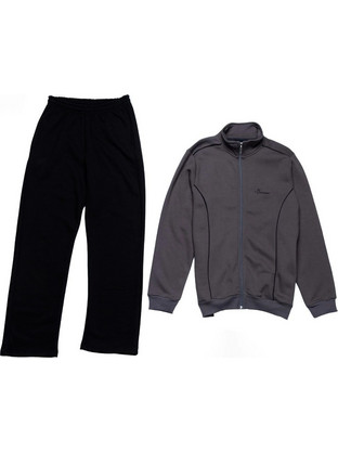 Target Ανδρικό Σετ Φόρμας Fleece Ανθρακί M27-74405-24/10