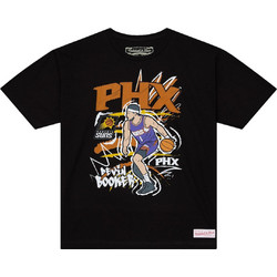 Mitchell & Ness NBA Chalked Up Tee Ανδρικό Αθλητικό T-Shirt Μαύρο SS20396-PSUBLCK