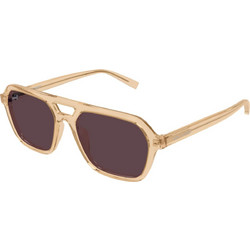 Saint Laurent SL905 004 Ανδρικά Γυαλιά Ηλίου Aviator Κοκάλινα Καφέ με Καφέ Φακό