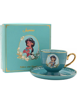 Disney Princess Jasmine Φλιτζάνι Τσαγιού Κεραμικό Μπλε 200ml