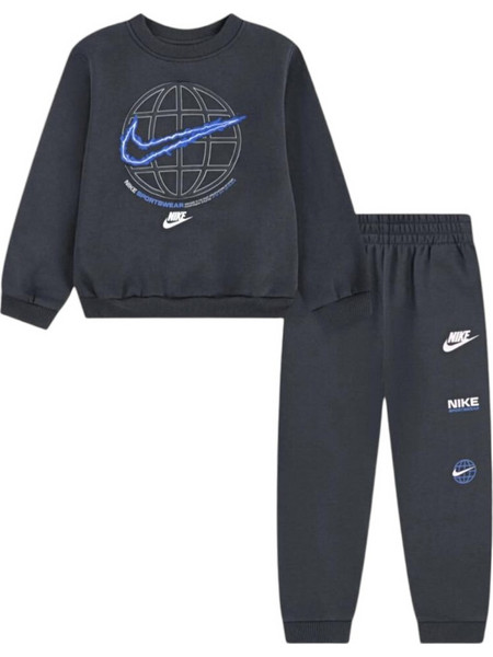 Nike Βρεφικό Σετ Φόρμας Γκρι 66N242-G9Q