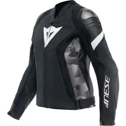 Dainese Avro 5 Leather Lady Black White