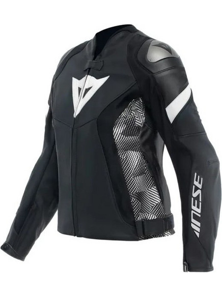 Dainese Avro 5 Leather Lady Black White
