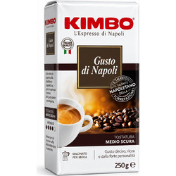 Kimbo Gusto Di Napoli Καφές Espresso Αλεσμένος 250gr