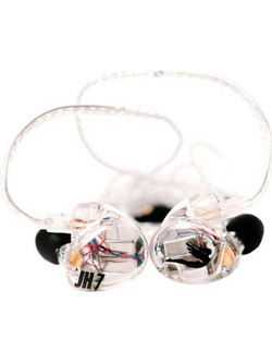 JH Audio Universal JH7 Ακουστικά Ψείρες In-Ear Balanced Armature Διαφανή