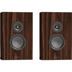 Monitor Audio Silver On-Wall 8G Ζεύγος Ηχείων Hi-Fi Τοίχου 100W 2 Δρόμων European Walnut