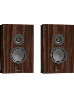 Monitor Audio Silver On-Wall 8G Ζεύγος Ηχείων Hi-Fi Τοίχου 100W 2 Δρόμων European Walnut