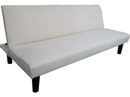 Pakoworld Kedran Τριθέσιος Καναπές Κρεβάτι Μπεζ 166x75x70cm 035-000117