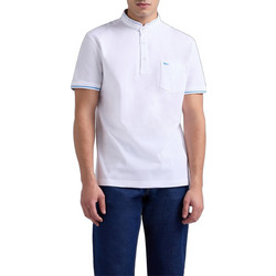 Harmont & Blaine Ανδρική Μπλούζα Polo Κοντομάνικη Λευκή LRQ429021148-100