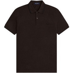 Fred Perry Ανδρική Μπλούζα Polo Κοντομάνικη Καφέ M3600-86C