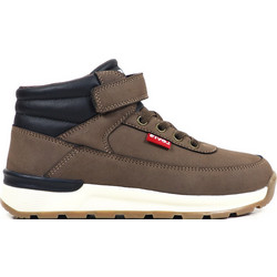 Levi's Παιδικά Μποτάκια Καφέ με Σκρατς VASC0132S-0018