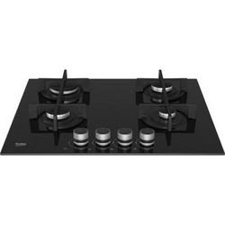 Beko HILG64225SB Εστία Αερίου με Λειτουργία Κλειδώματος 58.5x52.4cm