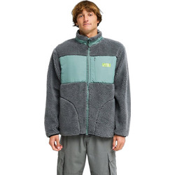 Billabong Ανδρική Ζακέτα Fleece με Φερμουάρ Γκρι EBYPF03013-PEW