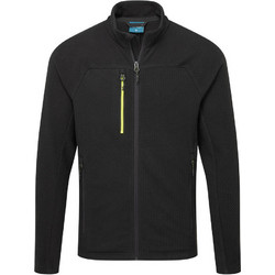 Portwest Ανδρική Ζακέτα Fleece με Φερμουάρ Μαύρη EV480