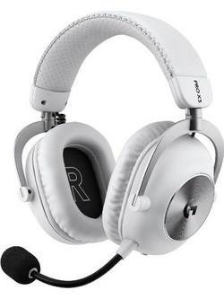 Logitech G Pro X3 Lightspeed Ασύρματο Gaming Headset Over Ear White