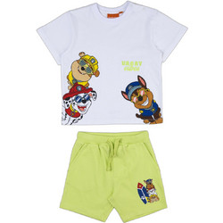 Prenatal Paw Patrol Βρεφικό Σετ για Αγόρι Καλοκαιρινό Λευκό Lime 1493076