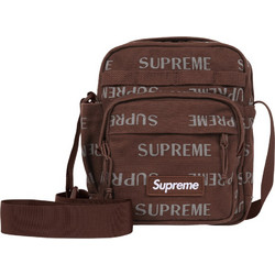 Supreme Ανδρική Τσάντα Ώμου / Χιαστί Καφέ FW26B8