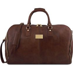 Tuscany Leather Antigua TL142341 Σακ Βουαγιάζ Σοκολατί