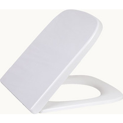 Ravenna Stacy UF Καπάκι Λεκάνης Τετράγωνο Πλαστικό Soft Close Λευκό 45.2x34.3cm