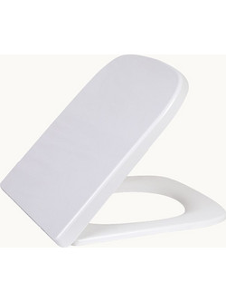 Ravenna Stacy UF Καπάκι Λεκάνης Τετράγωνο Πλαστικό Soft Close Λευκό 45.2x34.3cm