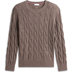 Tommy Hilfiger Γυναικεία Πλεκτή Μπλούζα Σοκολατί WW0WW43586-HH9