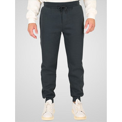 Rebase Ανδρικό Παντελόνι Φόρμας Fleece με Λάστιχο Ανθρακί RPAN-6050