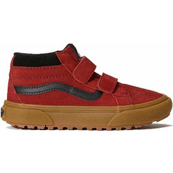 Vans SK8 Παιδικά Sneakers Μποτάκια Κόκκινα Μαύρα VN000V90BRD
