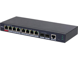 Dahua S4210-8GT-110 Managed L2 Switch με 8 Θύρες Ethernet 1000Mbps και 2 SFP θύρες