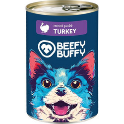 Beefy Buffy Adult Meat Pate with Turkey 415gr
