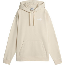 Puma ESS+ Γυναικείο Αθλητικό Φούτερ με Κουκούλα Εκρού 695939-87