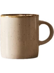 Kutahya Σετ Φλιτζάνια Cappuccino & Τσαγιού Πορσελάνης Μπεζ 110ml 6τμχ LIMA-P02/CINNAMON