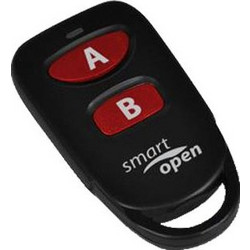 REMOTE CONTROL DUPLICATOR 433Mhz BLACK/RED GBS SMART RED ROLLING CODE (GARAGE DOOR/LOCKS)