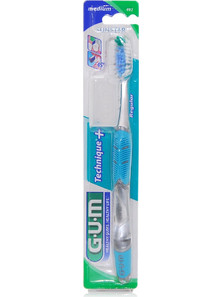 Gum Technique 492 Medium Οδοντόβουρτσα Μπλε