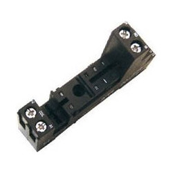 ΒΑΣΗ ΡΑΓΑΣ 2P ΓΙΑ RELAY MINI ΜΑΥΡΗ RT78726 TYC