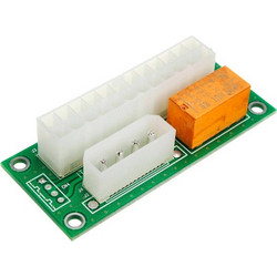 Mining AHS0348 TX 24Pin Dual PSU Power Supply Sync Starter Extender Cable Connector For BTC Miner Machine