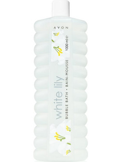 Avon White Lily Bubble Bath 1lt