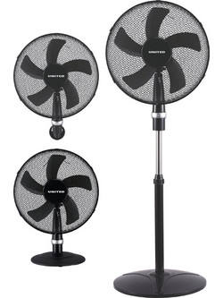 United USF-694 Ανεμιστήρας Δαπέδου Ορθοστάτης 40cm 50W