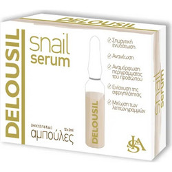 S.J.A Pharm Delousil Snail Serum Προσώπου για Ανάπλαση με Εκχύλισμα Σαλιγκαριού 1x2ml