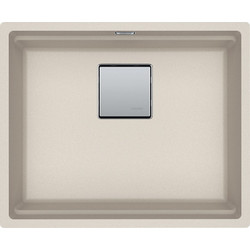 Franke Kubus 2 KNG 110-52 Υποκαθήμενος Νεροχύτης Γρανίτη Coffee 56x46cm