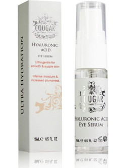 Cougar Beauty Hyaluronic Acid Αντιγηραντικό Ενυδατικό Serum Ματιών με Υαλουρονικό 15ml