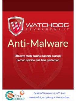 Watchdog Anti-Malware για 3 Συσκευές και 3 Έτη Χρήσης (Ηλεκτρονική Άδεια)