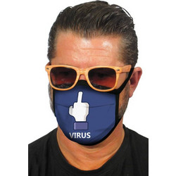 ITATI Υφασμάτινη Μάσκα Fuck Virus 1τμχ