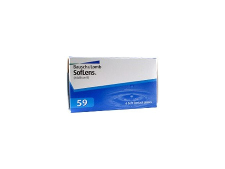 Bausch & Lomb Soflens 59 Μηνιαίοι Φακοί Επαφής 6τμχ