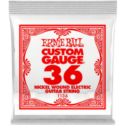 Ernie Ball 1136 Χορδή Ηλεκτρικής Κιθάρας Nickel Plated Steel 36"