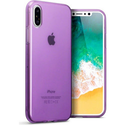 Terrapin Back Cover Clear Purple (iPhone X)