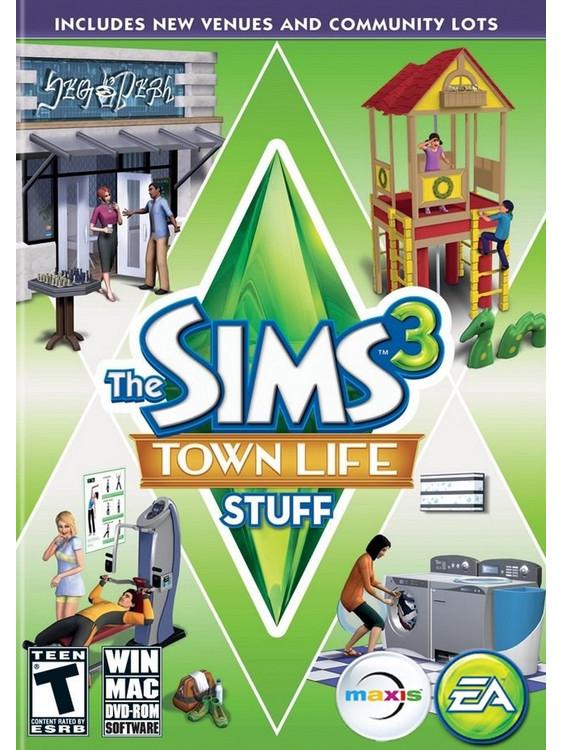 The Sims 3 Town Life Stuff Key PC