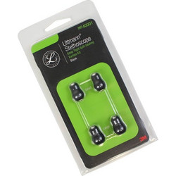 Ανταλλακτικό Κιτ 3M(TM) Littmann(R) Ελιές Μαλακές Κουμπωτές, Μαύρες, Μεγάλες και Μικρές 40001 (Large and Small)