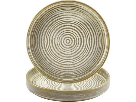 GenWare Πιάτο Βαθύ Πορσελάνης Coupe Terra Matt Grey 21cm CP-PMG21